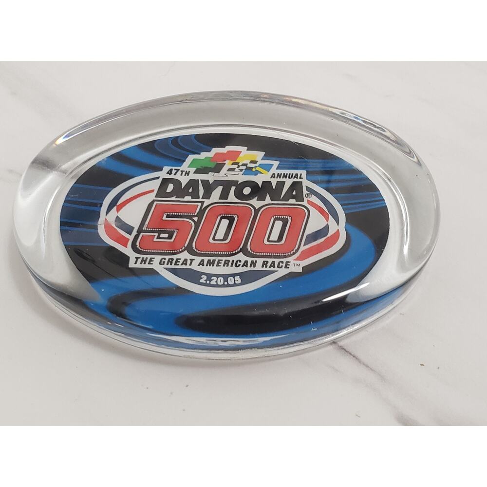 47 ANNUAL DAYTONA 500 NASCAR THE GREAT AMERICAN RACE 2005 PAPERWEIGHT‎